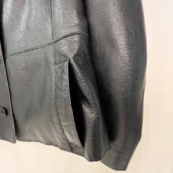 Max Mara Leather Jacket - Picture 4 of 8